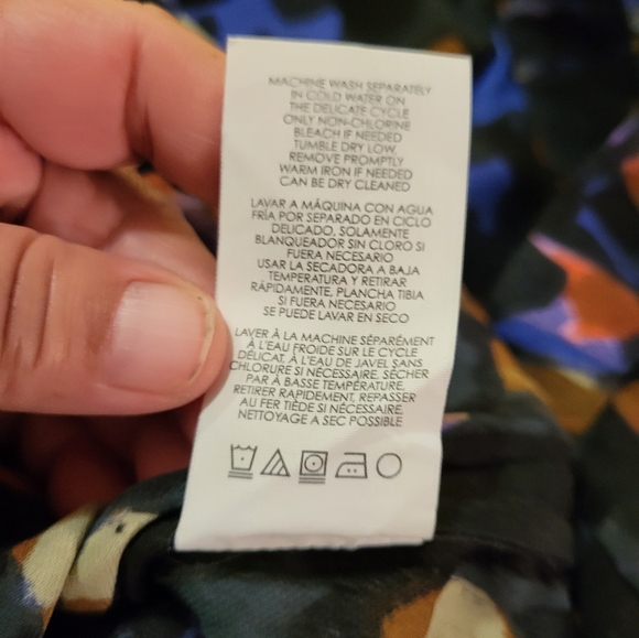 CAbi 3143 Sabine Watercolor Sheer Blouse - Picture 8 of 10